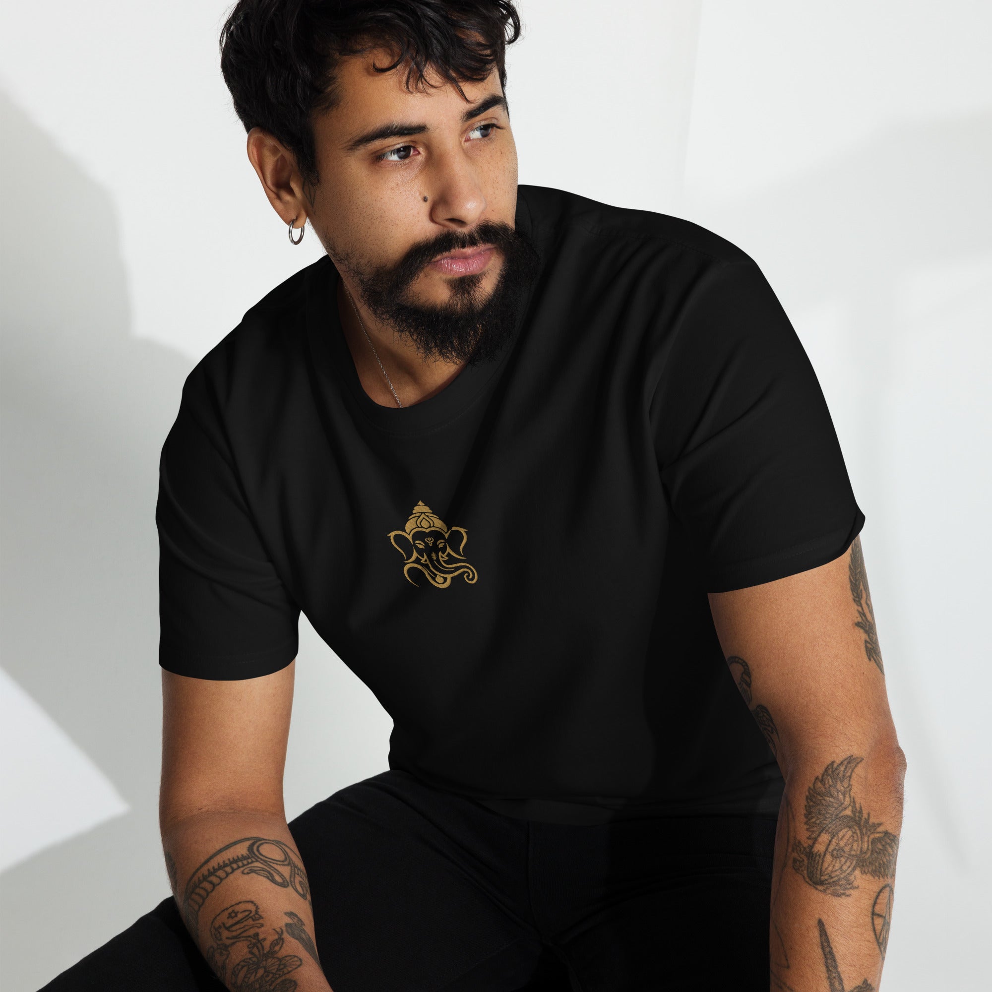 Men’s Ganesha embroidered t-shirt