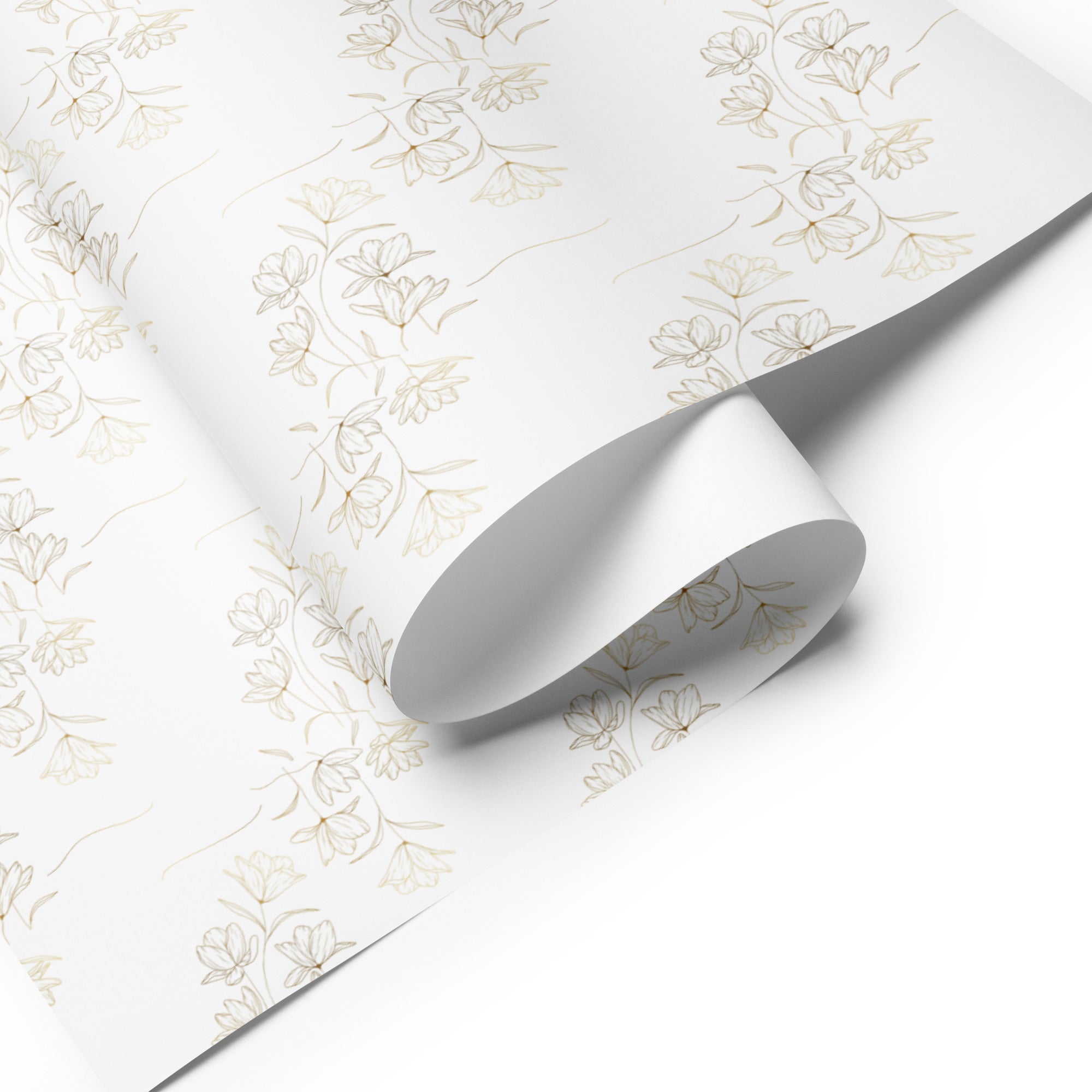 Floral Wrapping paper sheets
